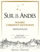 Sur de los Andes Malbec Cabernet Sauvignon Premium Blend 2017