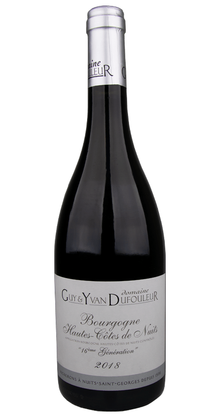 Domaine Guy et Yvan Dufouleur Bourgogne Hautes-Côtes de Nuits 16ème Génération Pinot Noir 2018