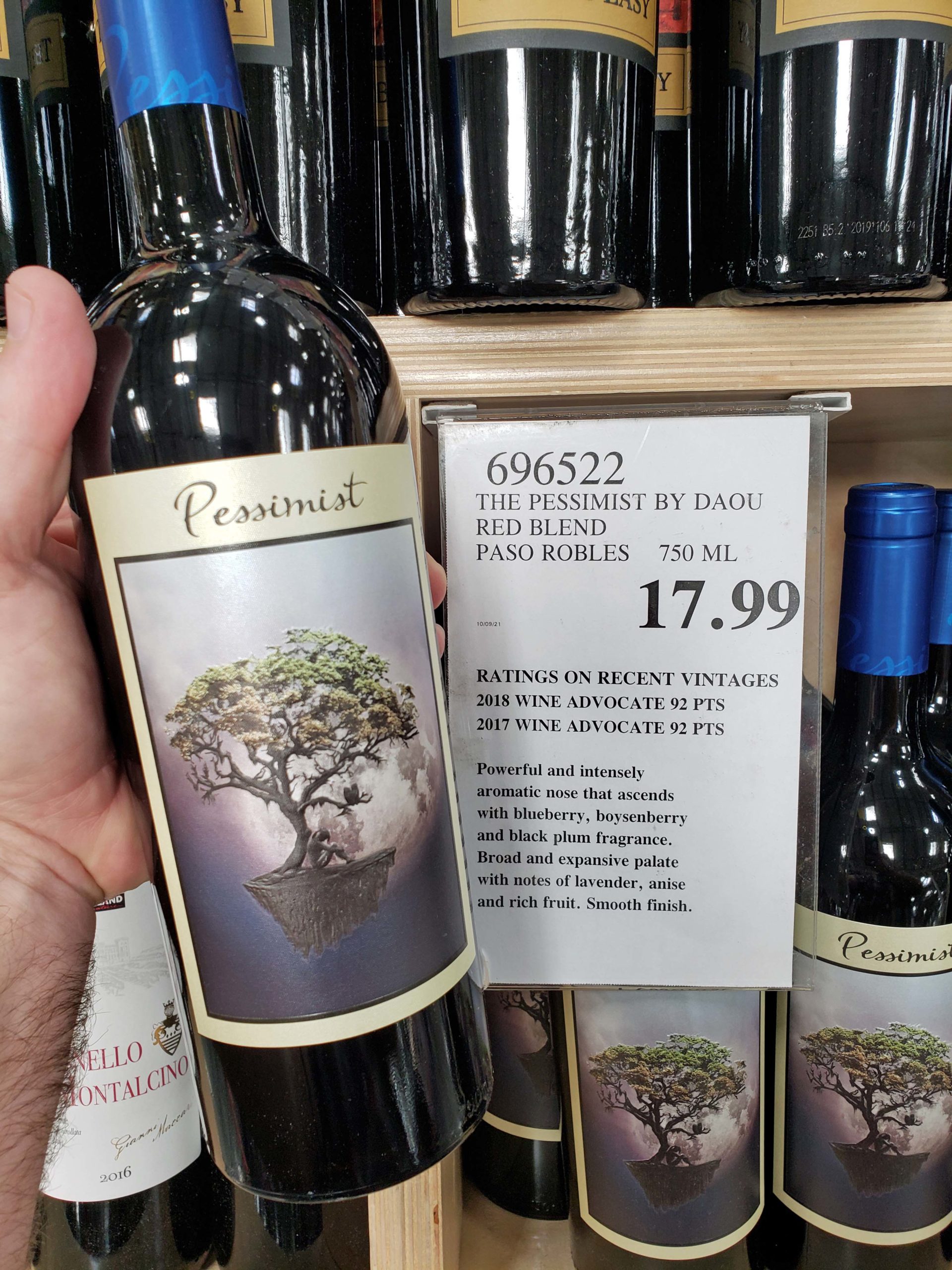 Costco Reds (October 2021) Wine Bounty
