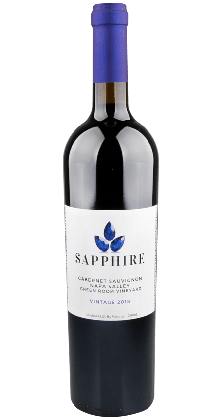 Howell Mountain Cabernet Sauvignon Napa Valley 2018 Sapphire Winery Green Room Vineyard