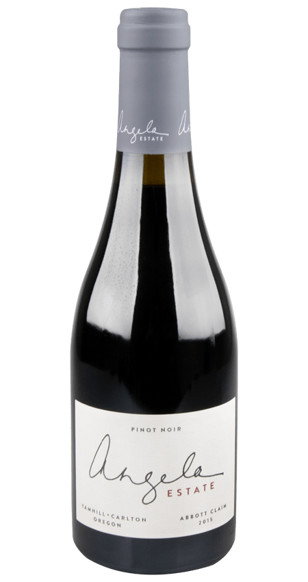 Angela Winery Pinot Noir Abbott Claim Vineyard Willamette Valley Yamhill Carlton 2015 375ml