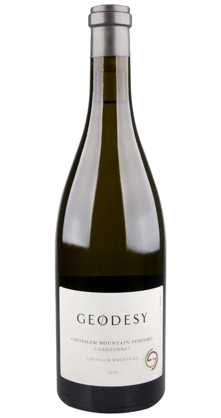 96 Pt. Geodesy Chardonnay Willamette Valley Chehalem Mountain Vineyard 2018
