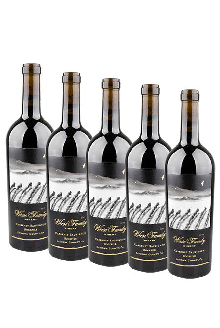 Weese Family Winery Cabernet Sauvignon 5 Year Vertical 2009-2013 Rockpile Sonoma