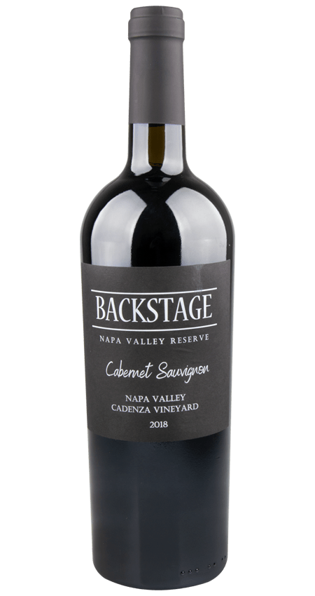 Backstage Wines Napa Valley Reserve Cabernet Sauvignon 2018 Cadenza Vineyard