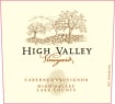 High Valley Vineyards Cabernet Sauvignon 2019