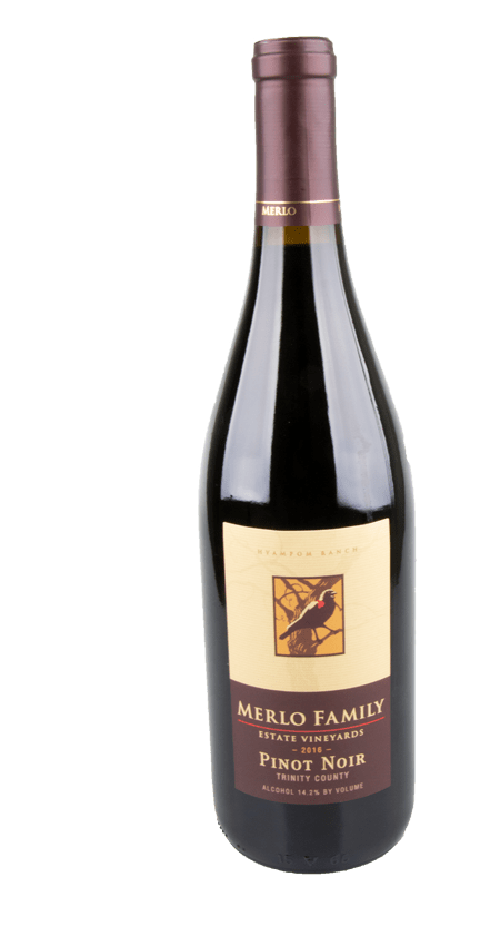 Merlo Family Estate Vineyards Pinot Noir Trinity County 2016