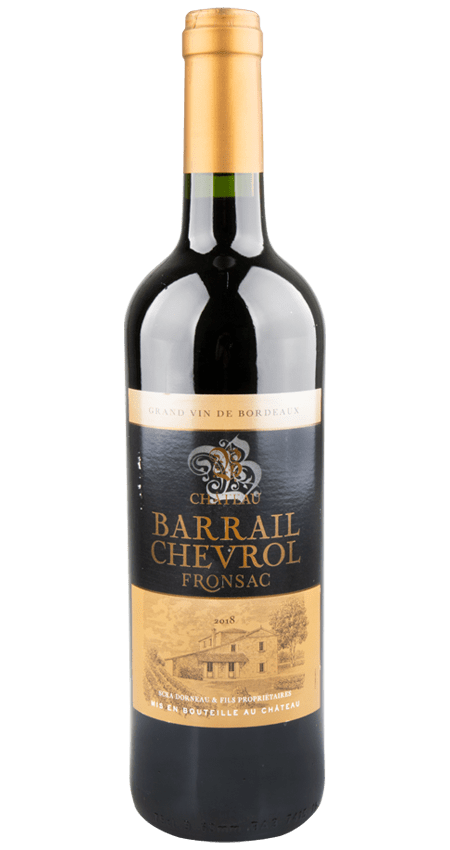 92 Pt. Château Barrail Chevrol Bordeaux Red Blend Fronsac 2018