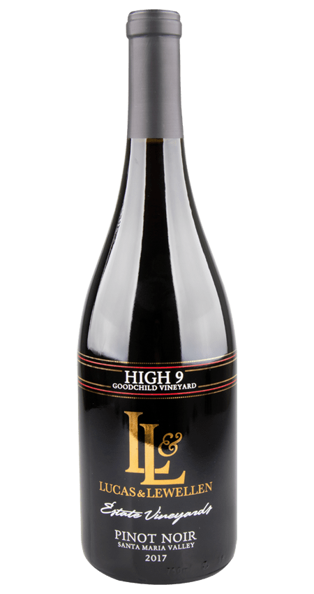 93 Pt. Lucas and Lewellen Pinot Noir Goodchild High 9 Vineyard 2017 Santa Maria Valley