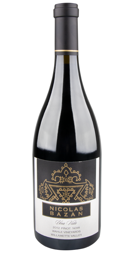 Willamette Valley Pinot Noir 2012 Nicolas Bazan Wahle Vineyards 'Una Vida'