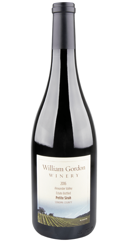 William Gordon Estate Petite Sirah Alexander Valley 2016