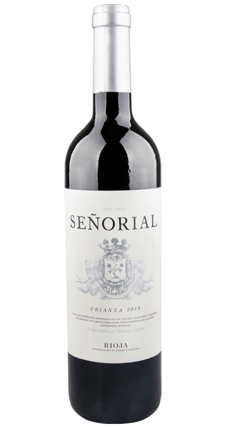 Bodegas Ugalde Rioja Crianza Señorial Tempranillo 2018