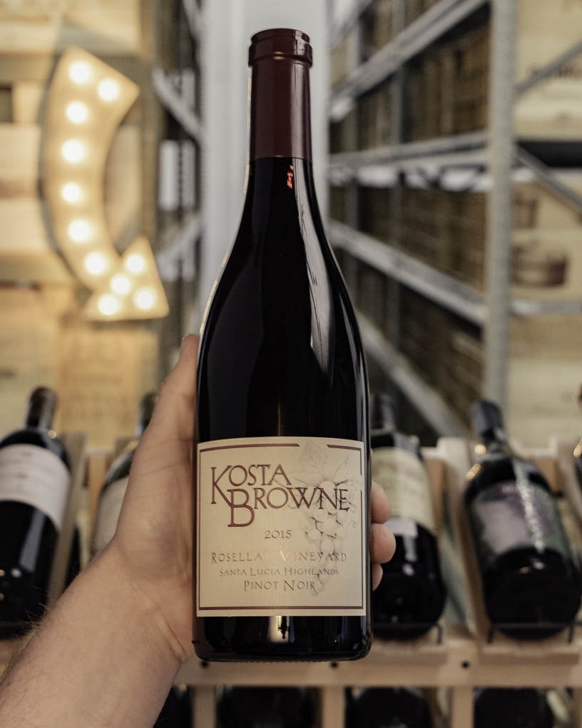Kosta Browne Pinot Noir Rosella’s Vineyard Santa Lucia Highlands 2015