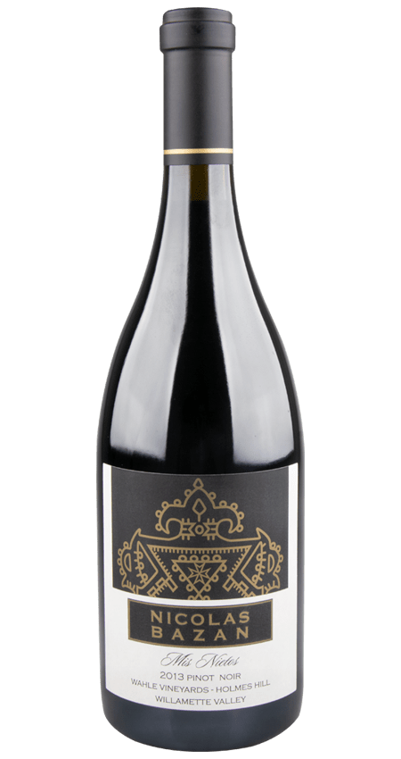 Willamette Valley Pinot Noir 2013 Nicolas Bazan Wahle Vineyards Holmes Hill Mis Nietos