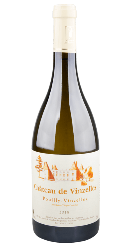 White Burgundy Chardonnay Pouilly Vinzelles 2018 Château de Vinzelles