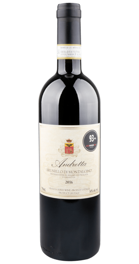 93 Pt. Andretta Brunello di Montalcino 2016