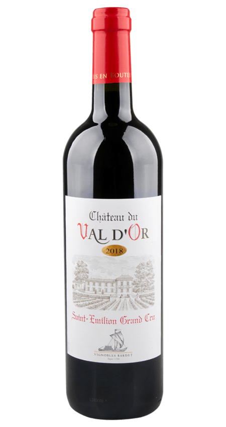 Château Du Val D'Or Saint-Émilion Grand Cru 2018