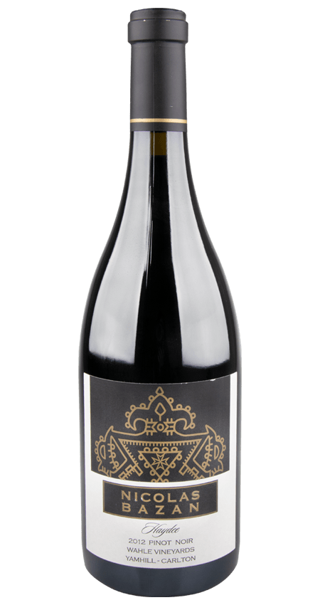 Nicolas Bazan Willamette Valley Pinot Noir Wahle Vineyards Haydee 2012