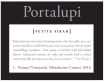 Portalupi Petite Sirah 2018