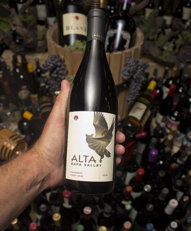 Alta Winery Pinot Noir Napa Valley Carneros 2018
