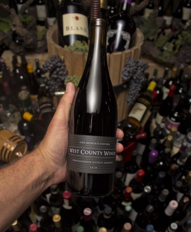 West County Winery Fountain Grove District Grenache June Mountain Vineyard 2018