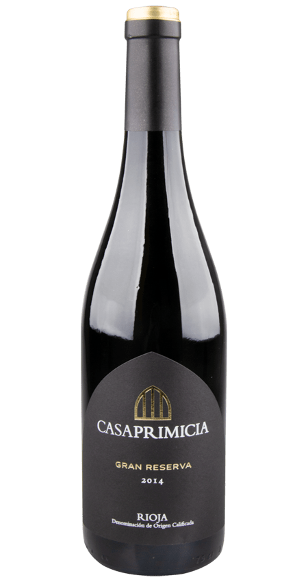 95 Pt. Casa Primicia Gran Reserva Rioja 2014