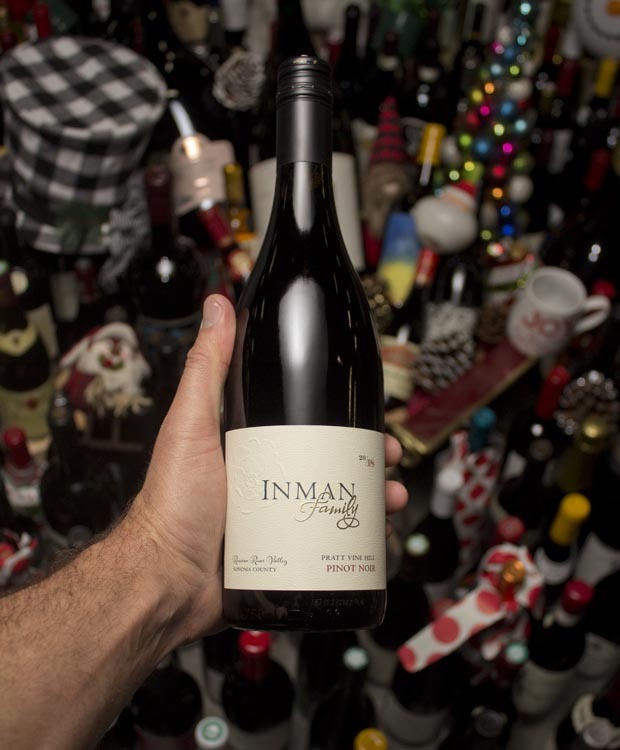 Inman Family Pinot Noir Pratt Vine Hill Russian River Valley 2018