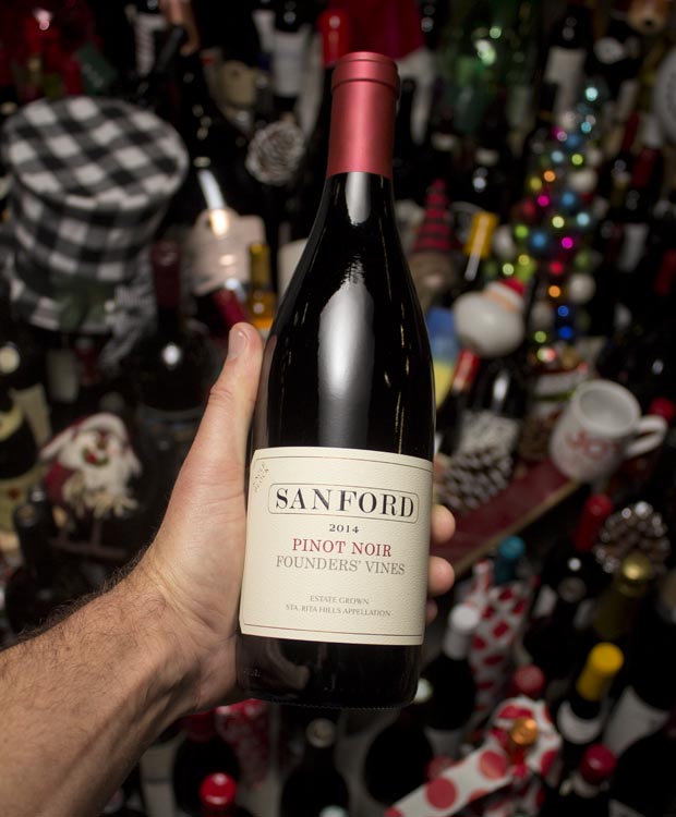 Sanford Pinot Noir Founder's Vines Santa Rita Hills 2014