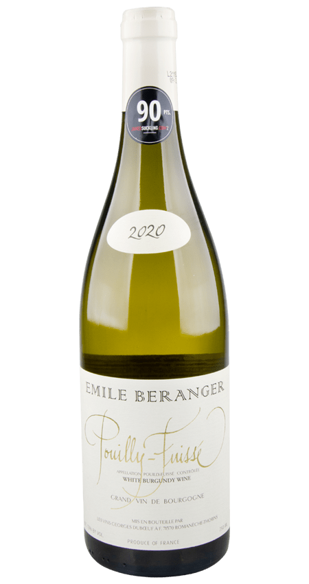 Pouilly-Fuissé White Burgundy 2020 Emile Béranger
