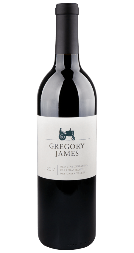 Gregory James Carreras Ranch Dry Creek Valley Old Vine Zinfandel 2017