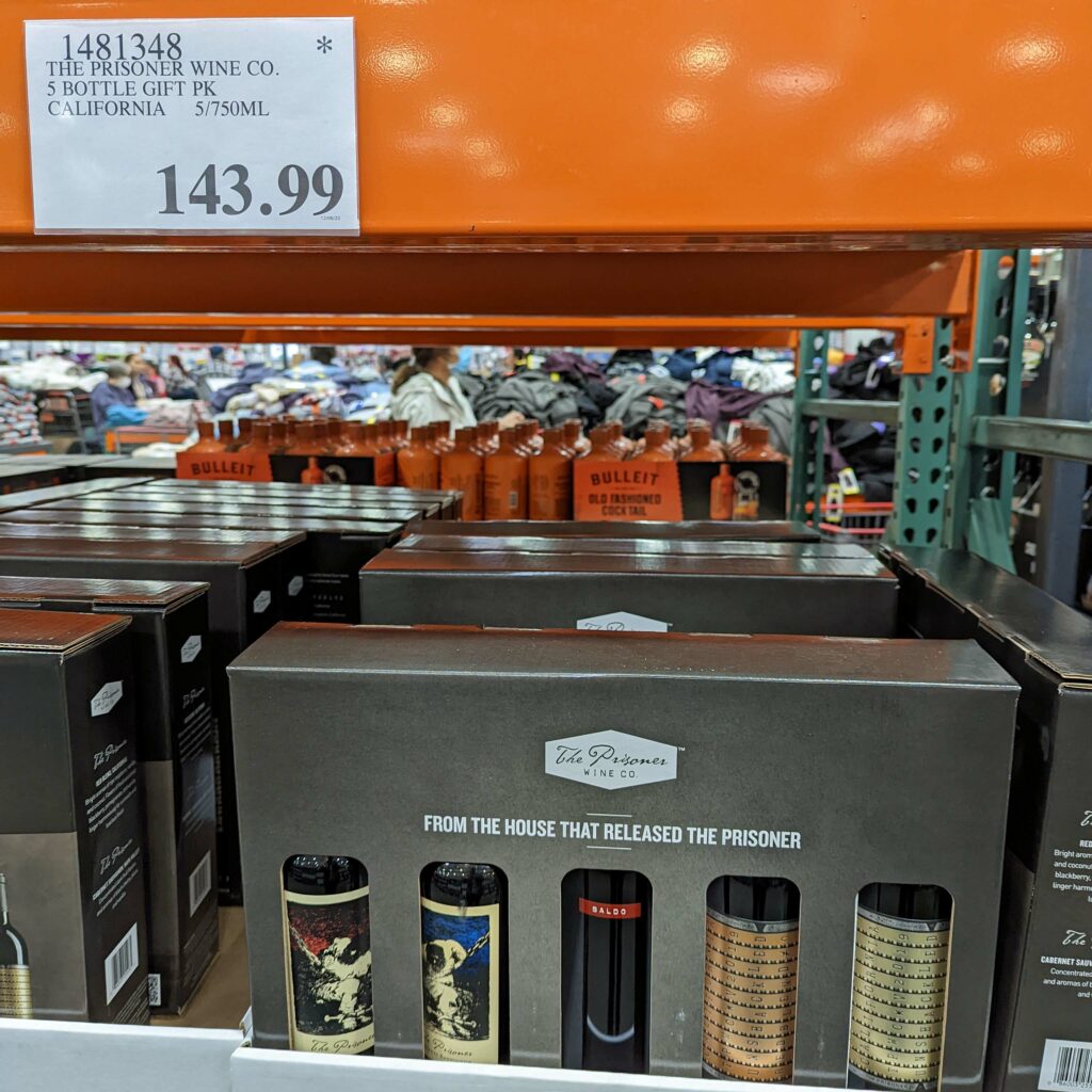 I snagged this Prisoner wine set at Costco for $13