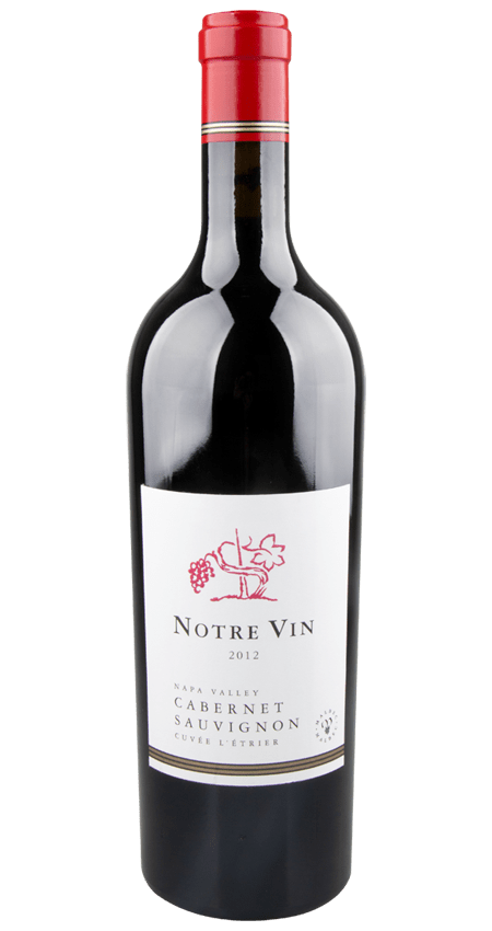 Notre Vin Napa Valley Cabernet Sauvignon Cuvée L'Étrier 2012 by Denis Malbec