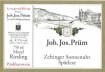 J.J. Prum Zeltinger Sonnenuhr Riesling Spatlese 2020