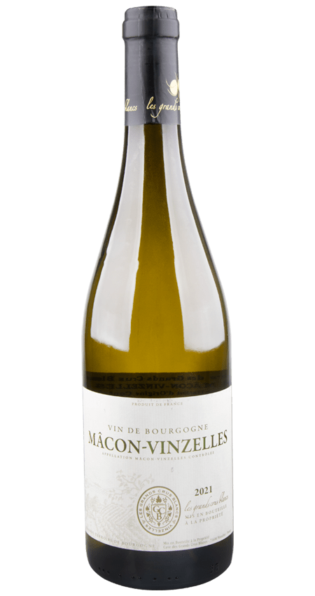 White Burgundy Chardonnay 2021 Les Grands Crus Blancs Mâcon-Vinzelles