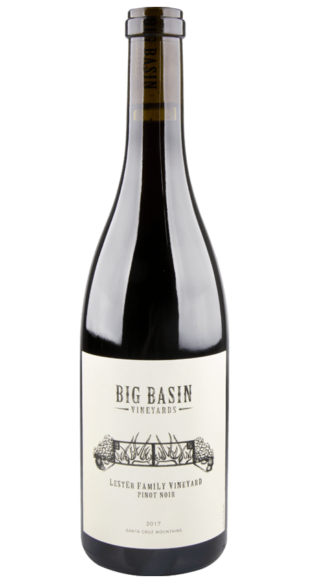 94 Pt. Big Basin Vineyards Lester Vineyard Pinot Noir 2017 Santa Cruz Mountains