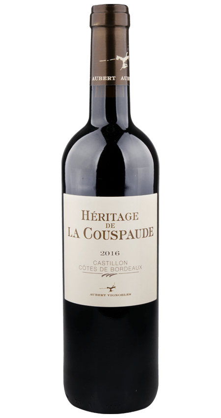 Héritage de la Couspaude Castillon Côtes de Bordeaux 2016