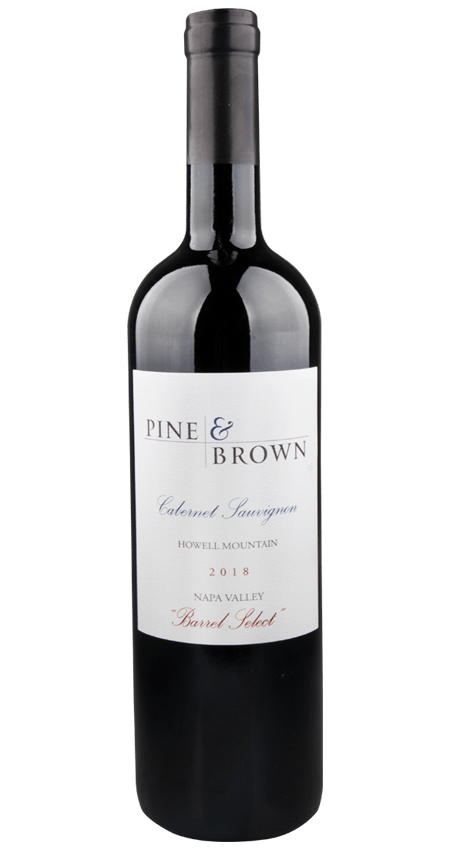 Pine and Brown Barrel Select Howell Mountain Cabernet Sauvignon 2018