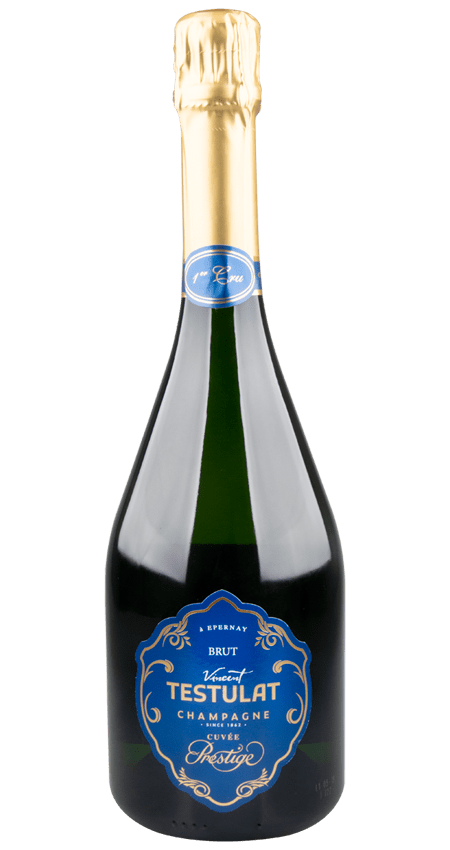 94 Pt. Champagne V. Testulat Cuvée Prestige Brut N/V