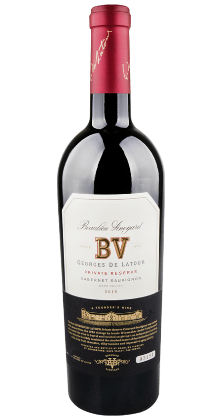 Beaulieu Vineyard Georges De Latour Napa Valley Private Reserve Cabernet Sauvignon 2018