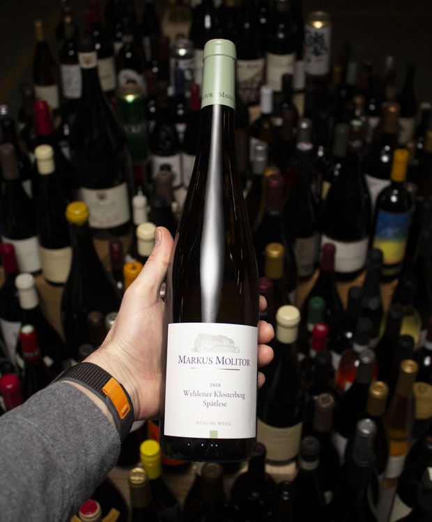 Markus Molitor Riesling Wehlener Klosterberg Spatlese Green Capsule 2020