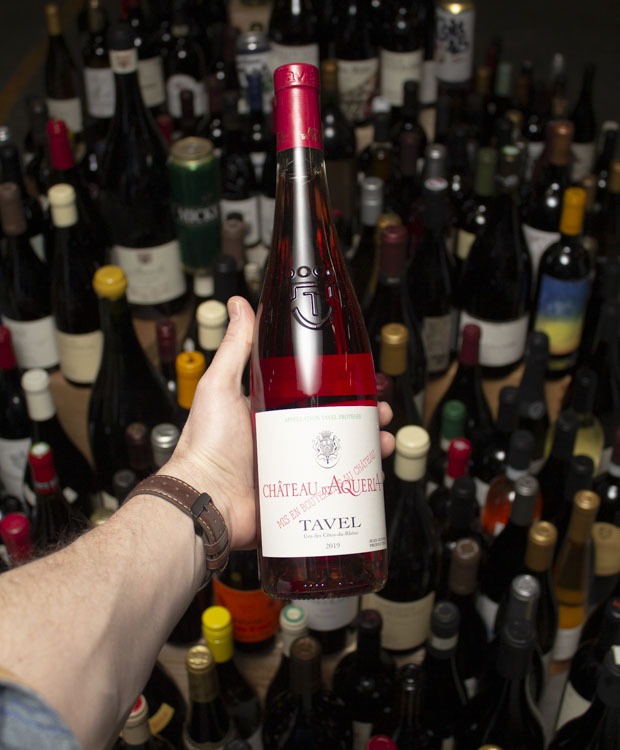 Chateau D’Aqueria Tavel Cru des Cotes-du-Rhone Rose Wine 2019