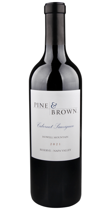 Pine and Brown Howell Mountain Reserve Cabernet Sauvignon 2021