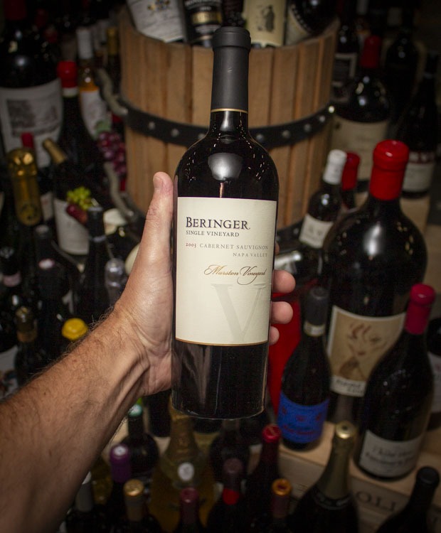 Beringer Cabernet Sauvignon Marston Vineyard Spring Mountain District Napa Valley 2003