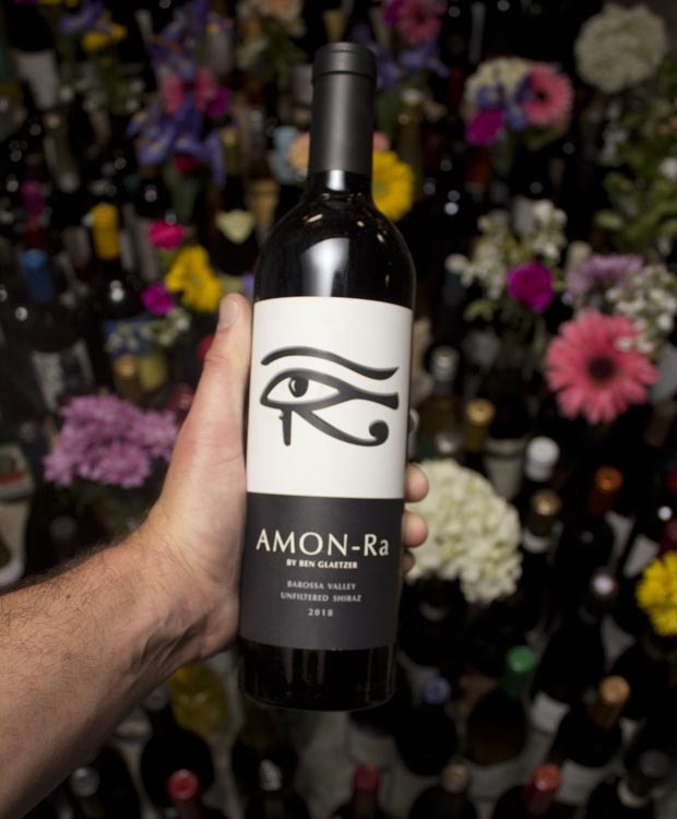 Amon-Ra by Ben Glaetzer Unfiltered Shiraz Barossa Valley Australia 2018