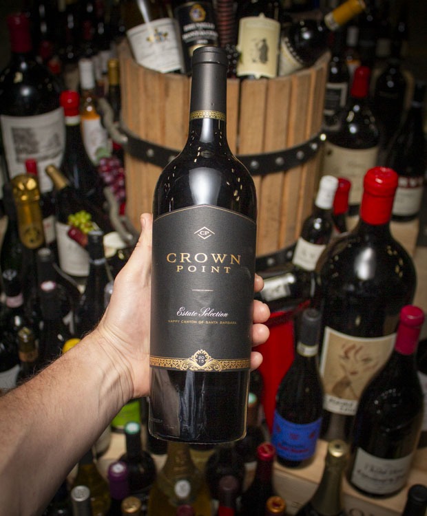 Crown Point Proprietary Red Estate Selection Happy Canyon of Santa Barbara 2015