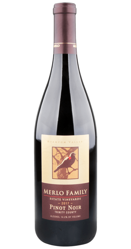 Merlo Family Estate Vineyards Pinot Noir Trinity County 2017