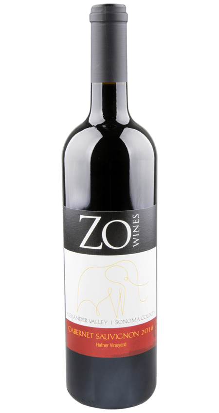 ZO Wines Alexander Valley Cabernet Sauvignon Hafner Vineyard 2018