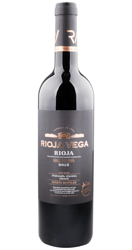 95 Pt. Rioja Vega Gran Reserva Rioja 2015