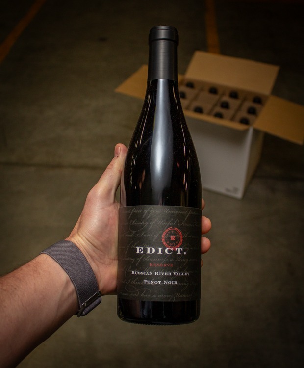 Edict Wines Pinot Noir Reserve Russian River Valley 2018