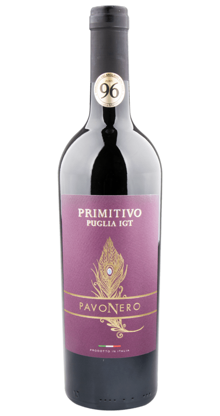 Pavonero Primitivo Puglia IGT Red 2022