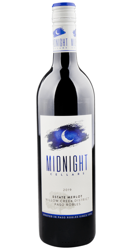 Midnight Cellars Estate Merlot Willow Creek District Paso Robles 2019